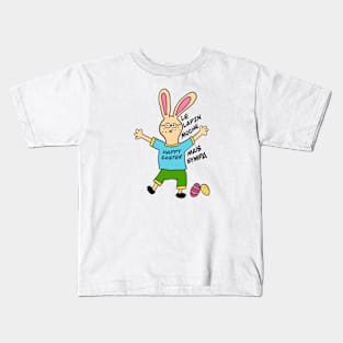 Easter bunny - ugly but nice / Lapin de Pâques moche, mais sympa Kids T-Shirt